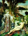 the unicorns Symbolism biblical mythological Gustave Moreau